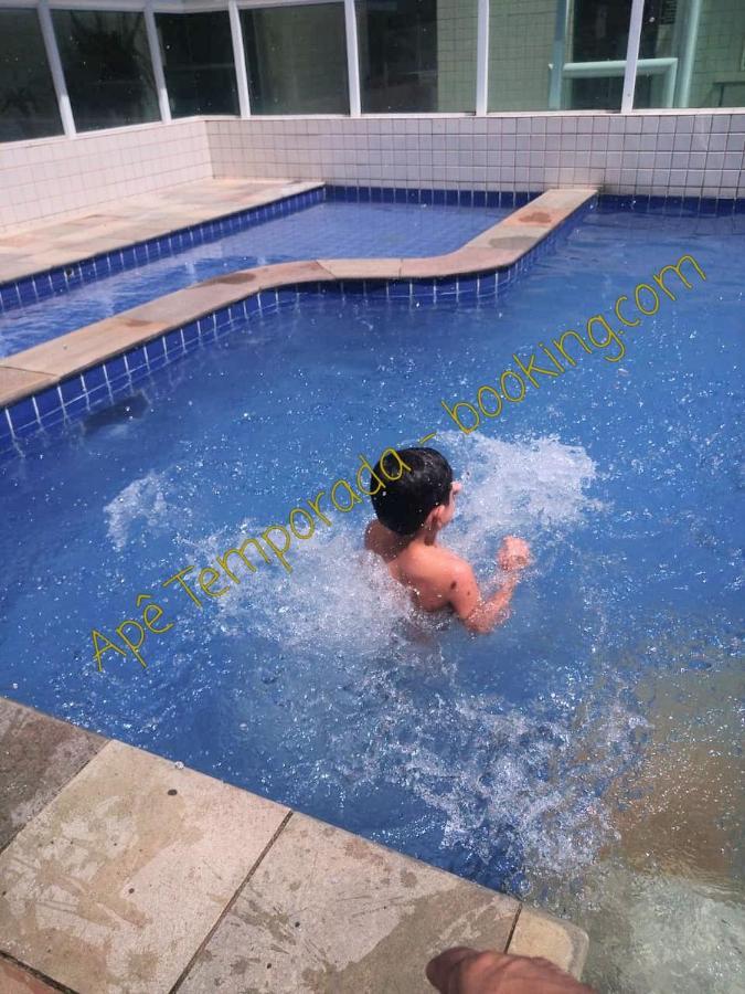 Ape Temporada Praia Grande Sp Completo Com Piscina, Churrasqueira, Estacionamento Eksteriør billede
