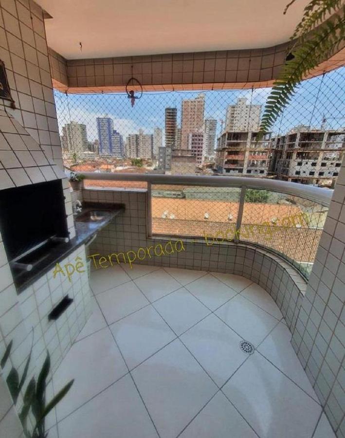 Ape Temporada Praia Grande Sp Completo Com Piscina, Churrasqueira, Estacionamento Eksteriør billede