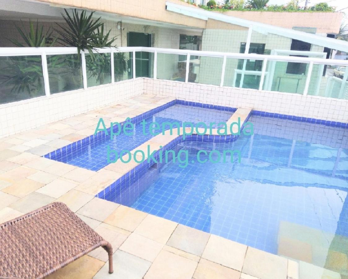 Ape Temporada Praia Grande Sp Completo Com Piscina, Churrasqueira, Estacionamento Eksteriør billede