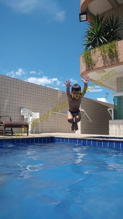 Ape Temporada Praia Grande Sp Completo Com Piscina, Churrasqueira, Estacionamento Eksteriør billede