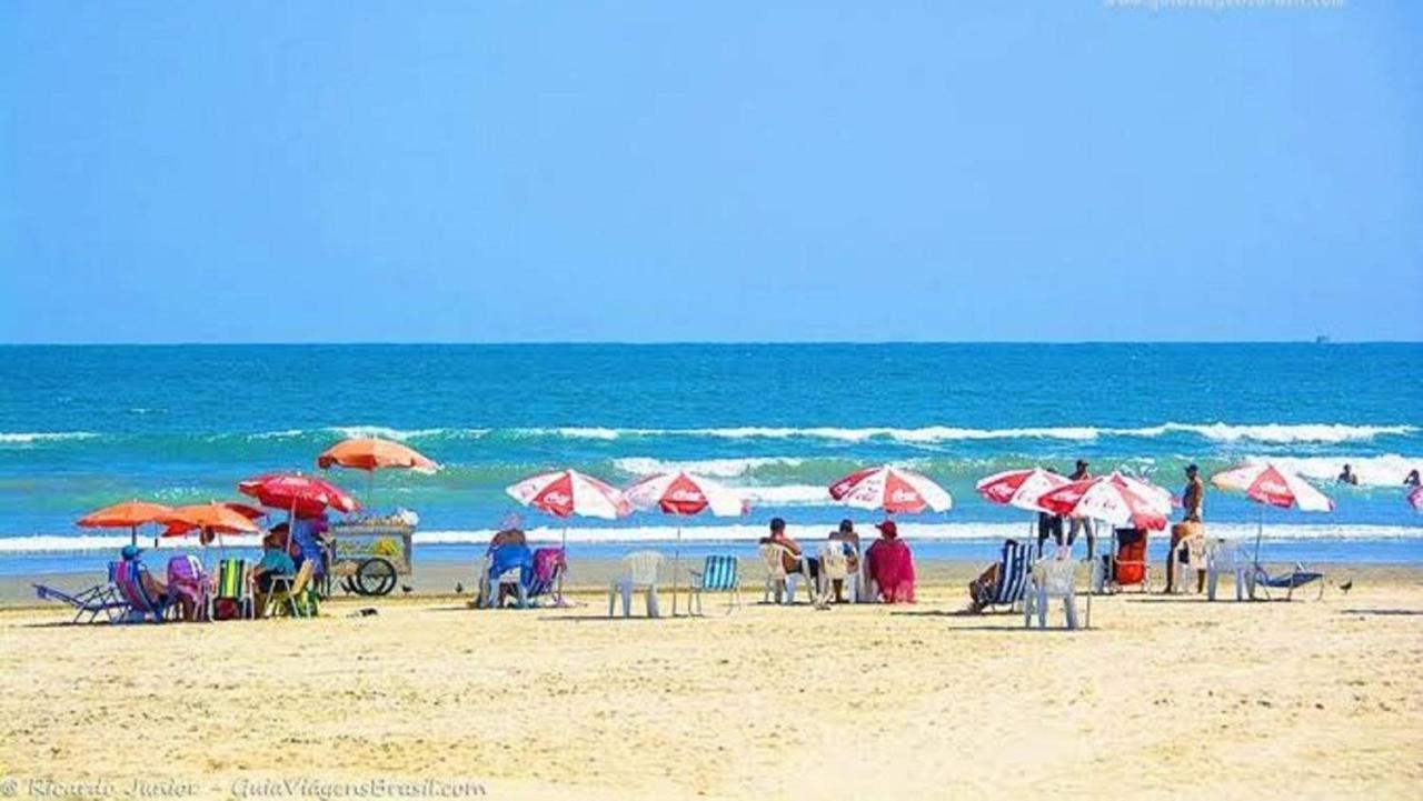 Ape Temporada Praia Grande Sp Completo Com Piscina, Churrasqueira, Estacionamento Eksteriør billede