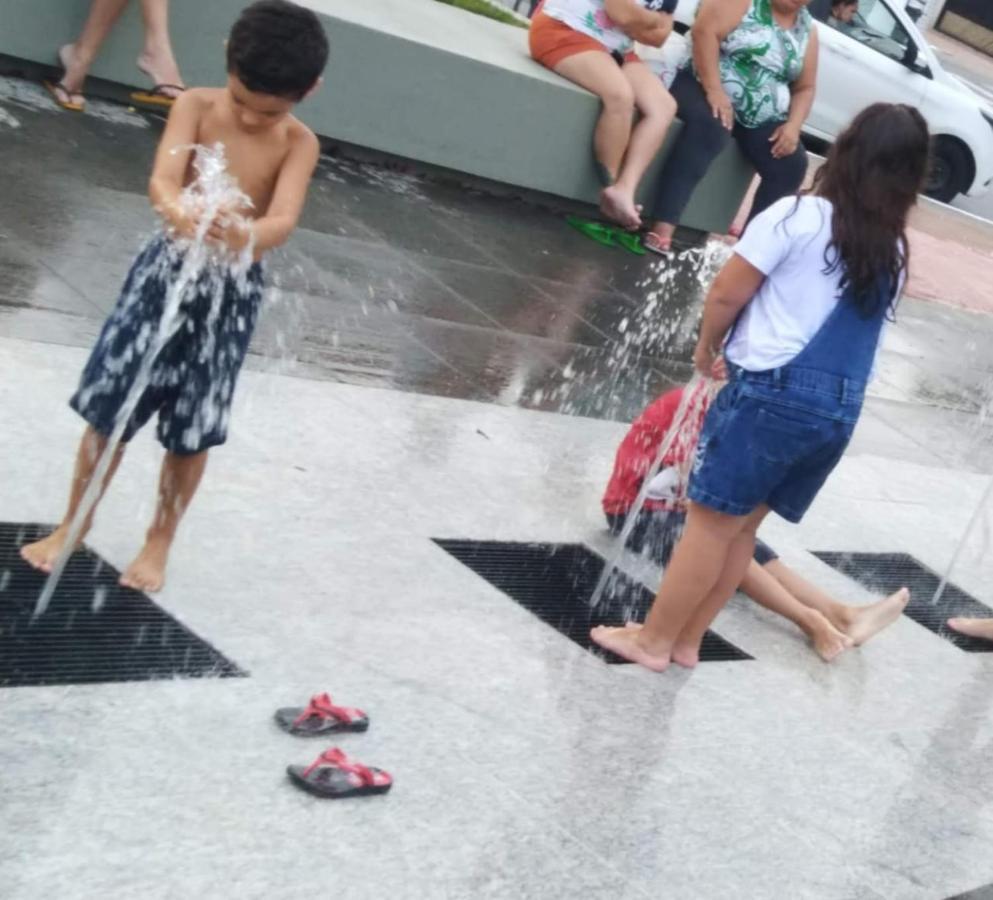 Ape Temporada Praia Grande Sp Completo Com Piscina, Churrasqueira, Estacionamento Eksteriør billede